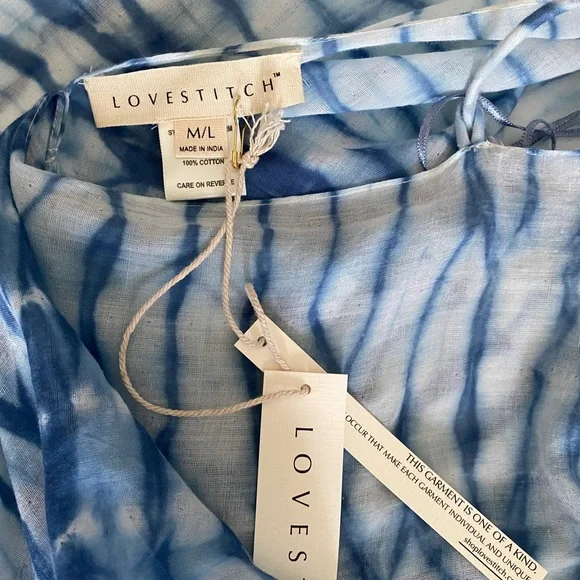 Love Stitch Blue and White Striped Dress - Picture 7 of 12